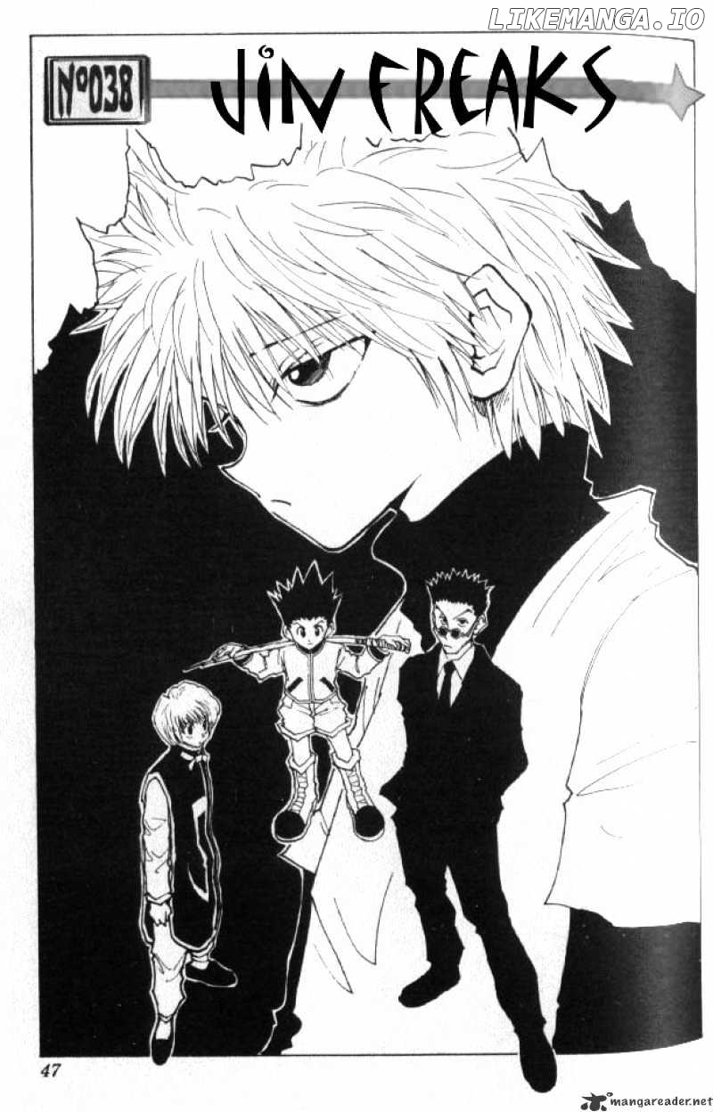 Hunter x Hunter, Chapter 38 image 02